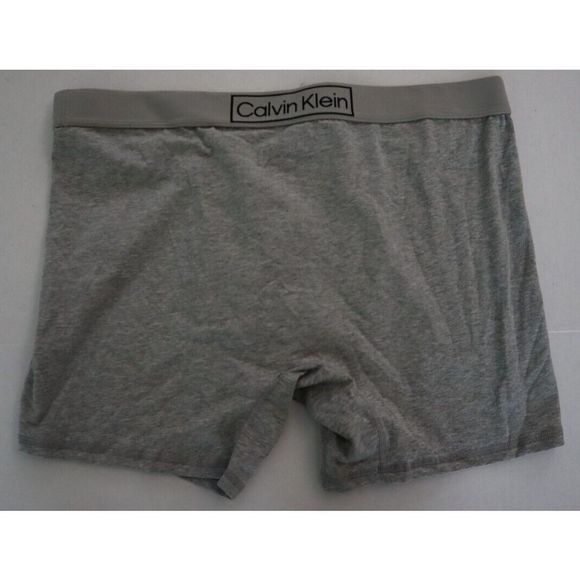 Calvin Klein Men's Sz XL Gray Reimagined Heritage Cotton Boxer Briefs - Picture 2 of 5